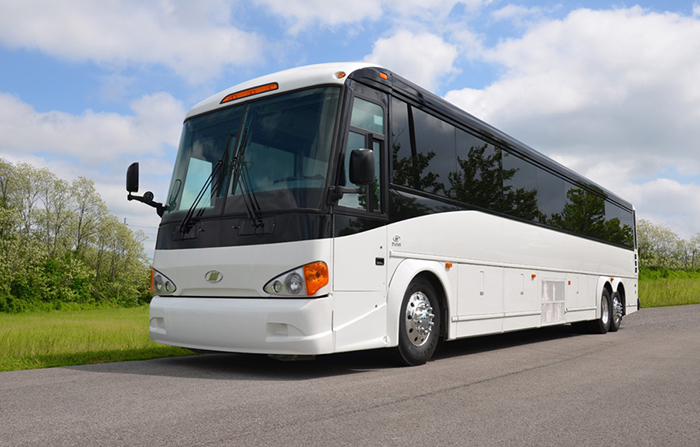 New York City charter bus