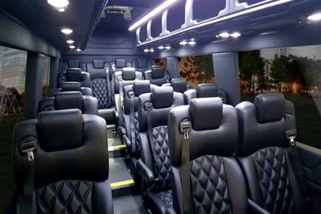 Mini bus comfortable seating